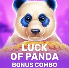 Crowngreen Luck of Panda Bonus Combo slot with lucky panda character
